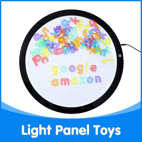 78 Translucent Lowercase Letters for Light Table Learning - Odoorgames