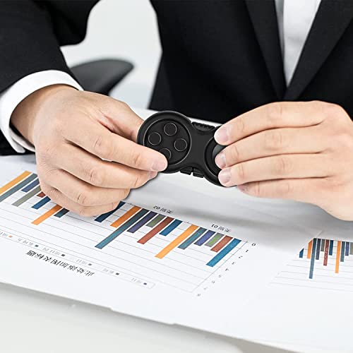 8-Function Fidget Toy Shaped Like a Classic Controller with Lanyard – Stress Relief and Focus Aid