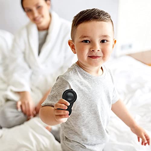 8-Function Fidget Toy Shaped Like a Classic Controller with Lanyard – Stress Relief and Focus Aid
