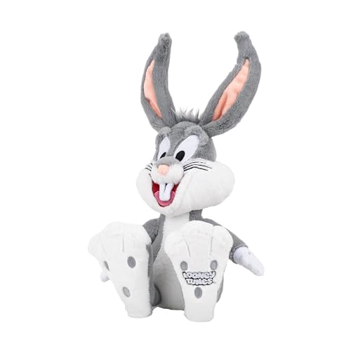8-Inch Bugs Bunny Plush – Super-Soft Looney Tunes Official Licensed Toy by Jazwares