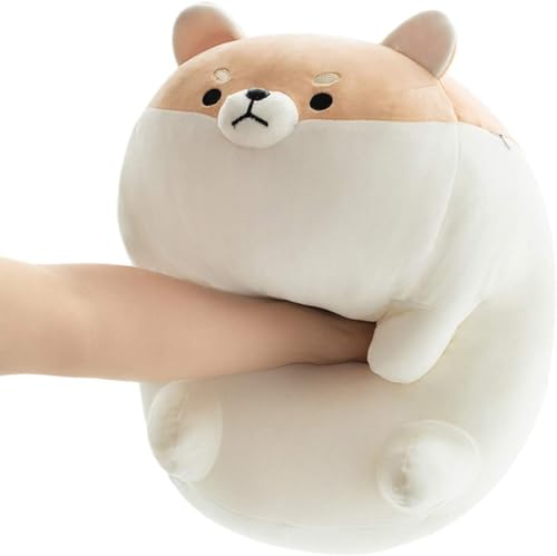 8-Inch Corgi Shiba Inu Plush – Super Soft Kawaii Stuffed Animal Pillow for Kids