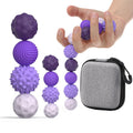 8 Pack Magnetic Fidget Balls Set - 2 Sizes, 4 Textures, Silicone Stress Relief Toys for Adults & Teens (Large 1.1 in, Small 0.8 in)