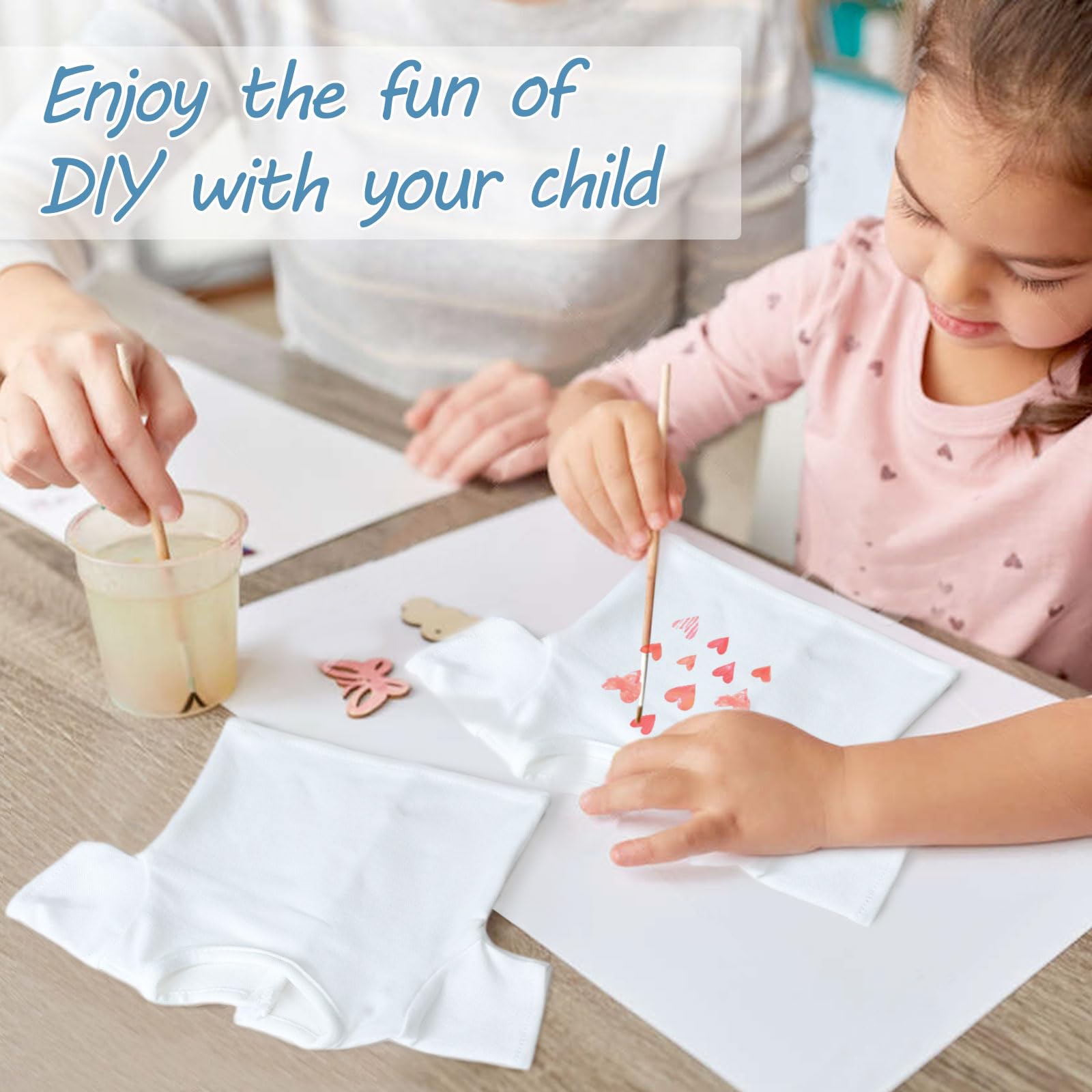 8 Pack Plain White Doll T-Shirts for 18 Inch Boy Dolls – Sublimation Blank Tees for DIY Crafting