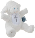 Mary Meyer Christening Lamb Rattle, 5-Inch Plush Baby Toy with Embroidered Cross