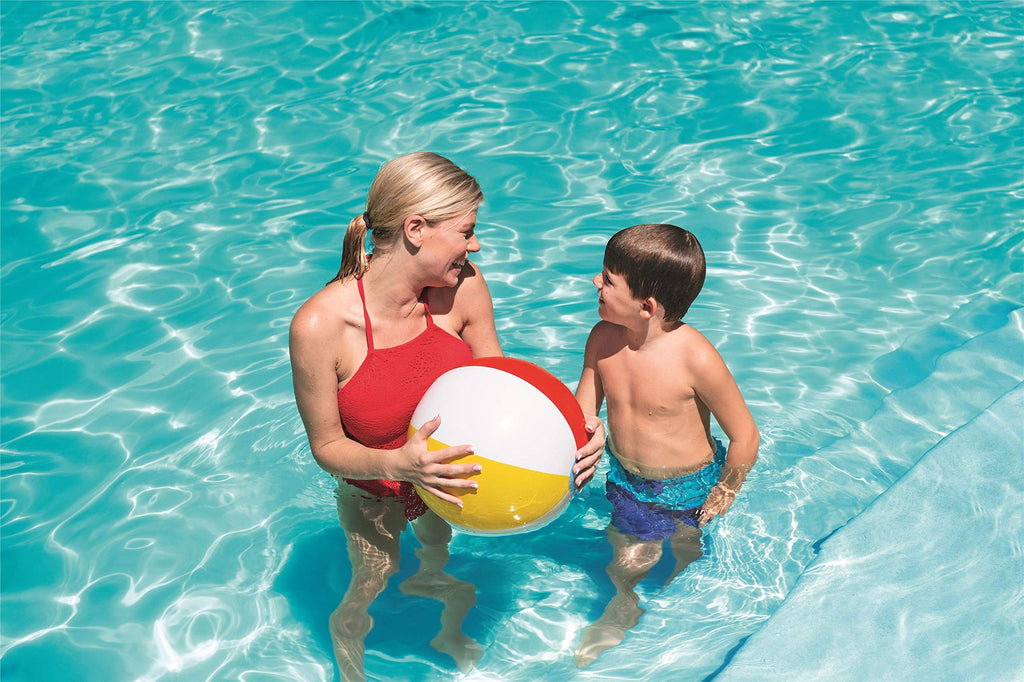 The Quintessential Summer Inflatable: Bestway 41cm Panel Beach Ball