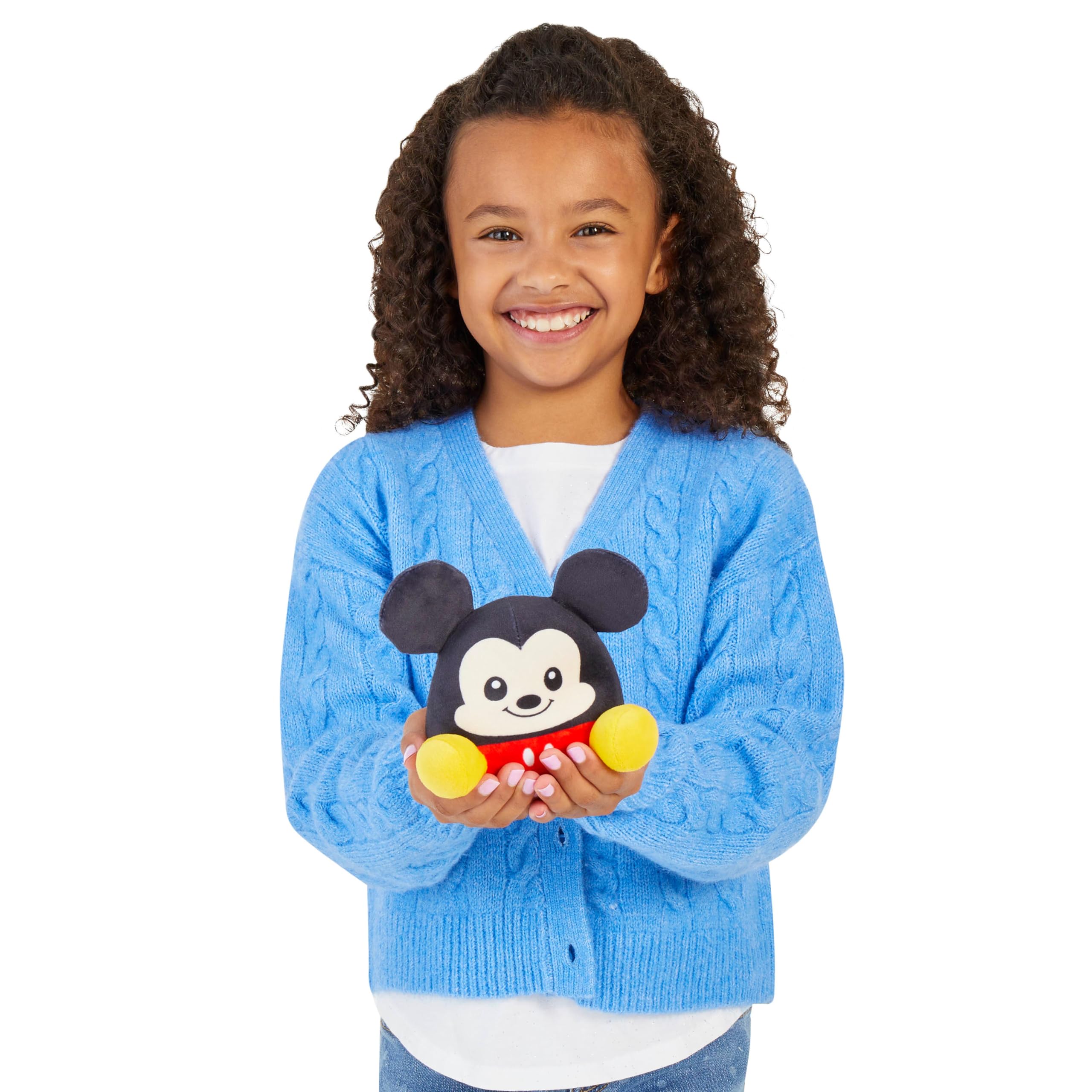 Disney Classics Mickey Mouse Weighted Plush, 5 Inch, Ages 2+ – Sensory Stuffed Animal by Just Play