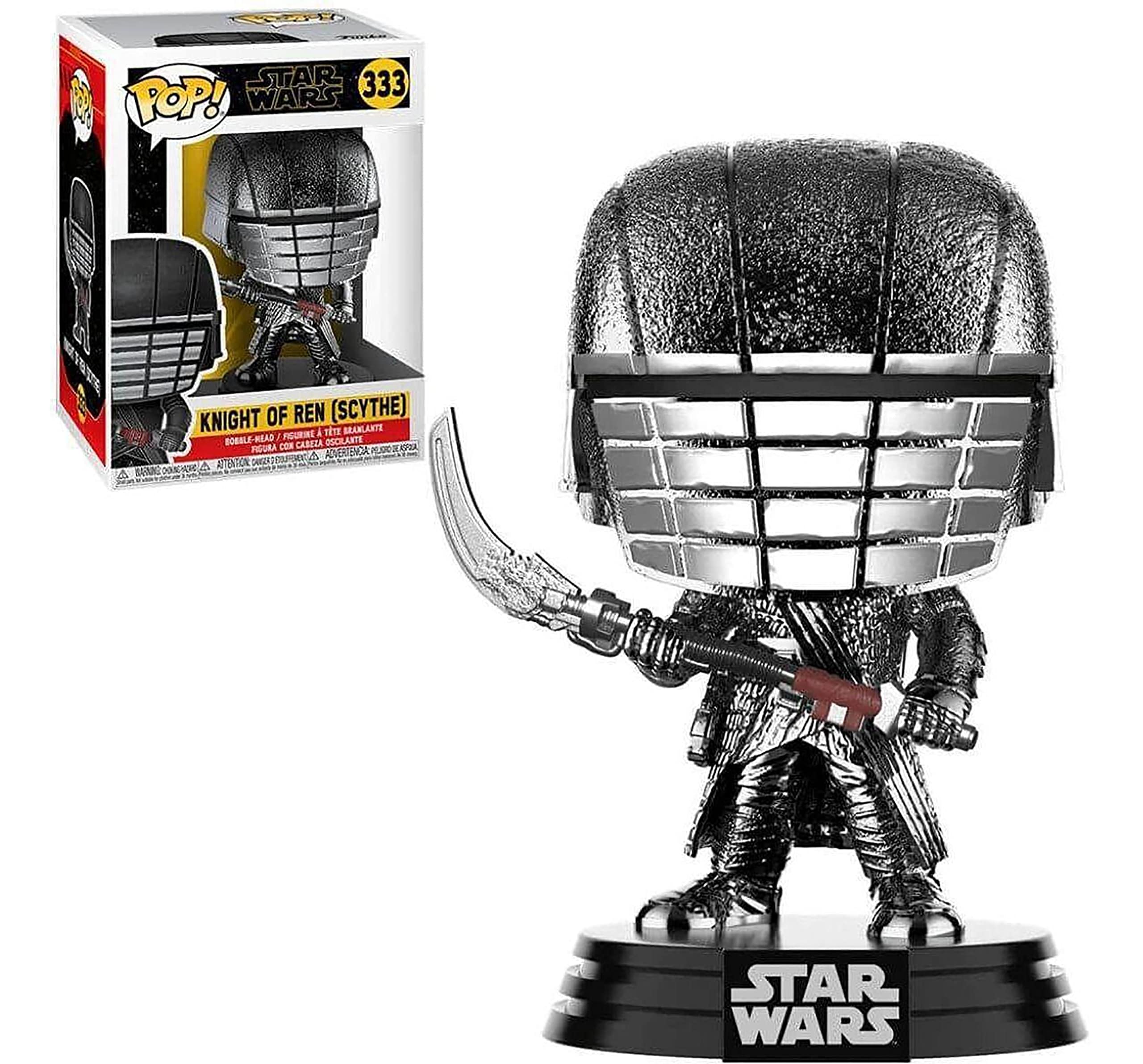Funko Pop! Rise of Skywalker: Knights of Ren Scythe in Hematite Chrome Finish