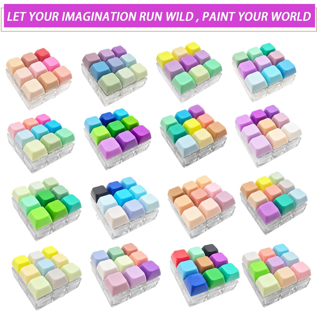 9-in-1 Keyboard Fidget Toy with 70+ Removable Keycaps – Clicky, Creamy & Silent Switches, Cat Paw Designs, Gift Box