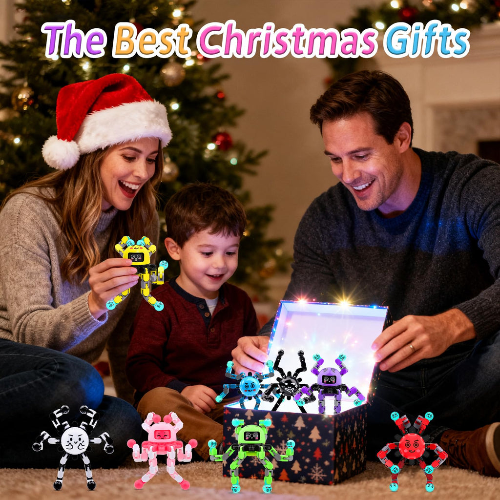 9-Pack Fidget Spinner Toys for Kids & Adults – Party Favors, Classroom Prizes, Stress Relief