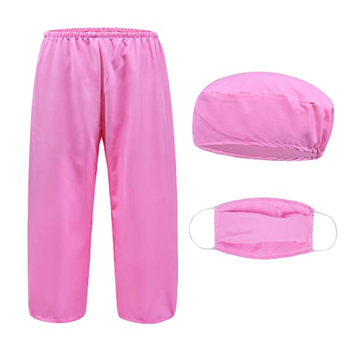 9-Piece Kids Doctor Costume Set with Working Stethoscope for Ages 3-12