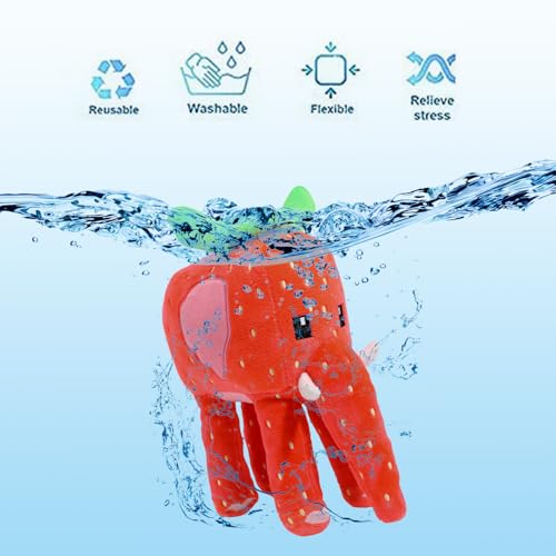 9.8-Inch Strawberry Elephant Plush – Soft Kawaii Stuffed Animal, Brainrot Style Gift