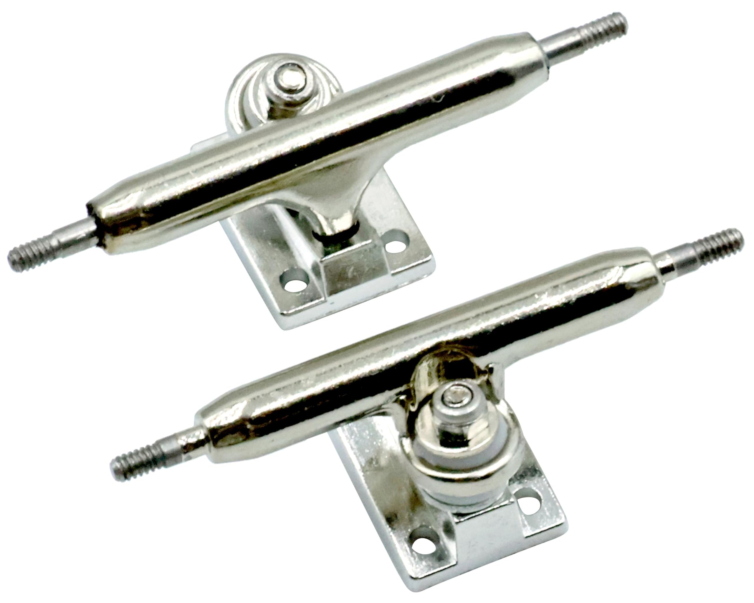 A1 Pro Fingerboard Trucks - 32mm Chrome with Upgraded Base and Pivot Cup