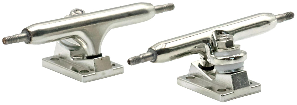 A1 Pro Fingerboard Trucks 34mm Chrome with Upgraded Base and Pivot Cup