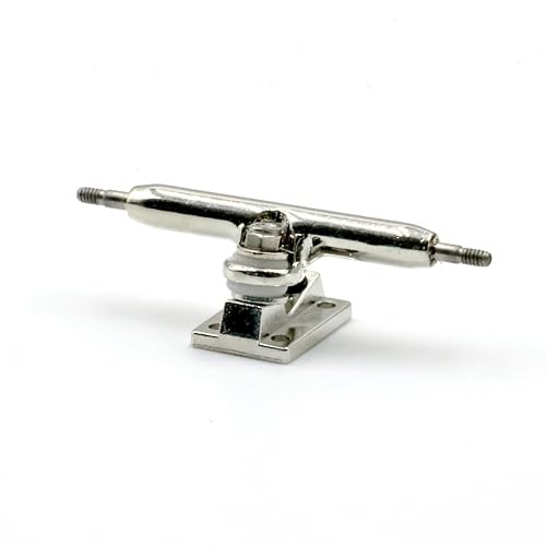 A1 Pro Fingerboard Trucks 34mm Chrome with Upgraded Base and Pivot Cup