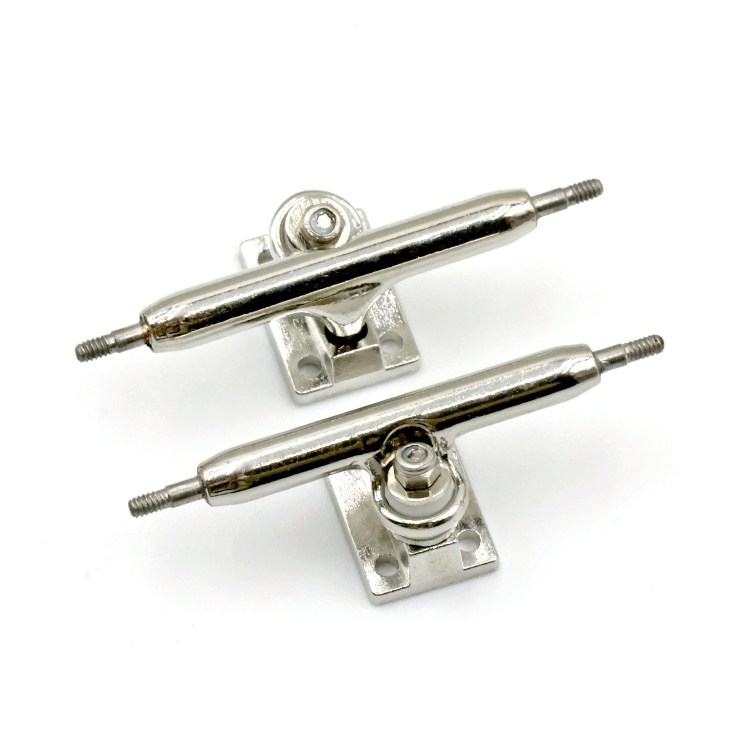 A1 Pro Fingerboard Trucks 34mm Chrome with Upgraded Base and Pivot Cup