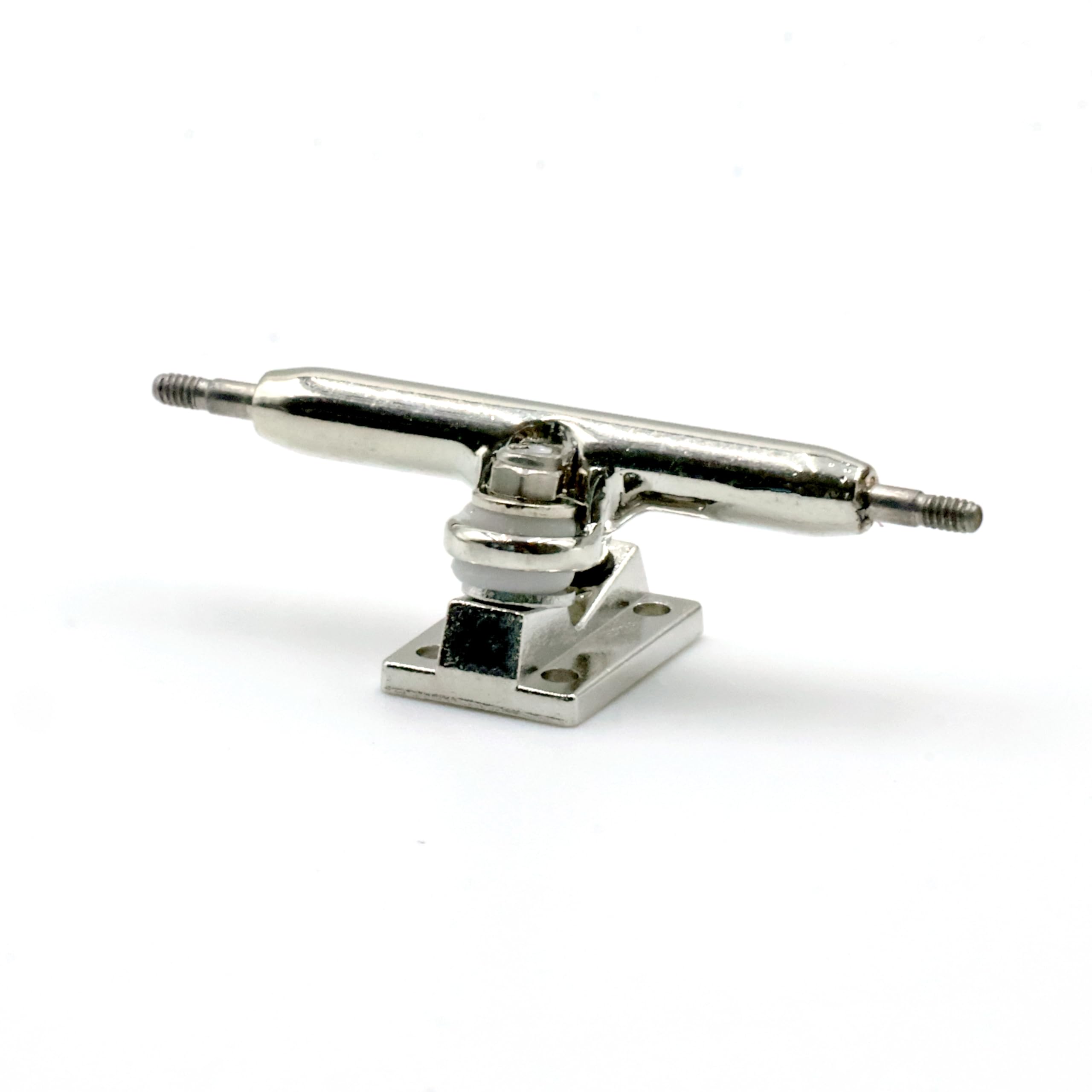 A1 Pro Fingerboard Trucks 34mm Chrome with Upgraded Base and Pivot Cup