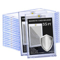 Abejita 10-Pack Magnetic Card Holder – 35pt Ultra Clear UV Protective Case for Trading Cards