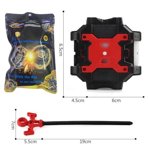 Absdcom B-145 Starter Venom Diabolos Battle Top Set with Launcher for Kids 6+