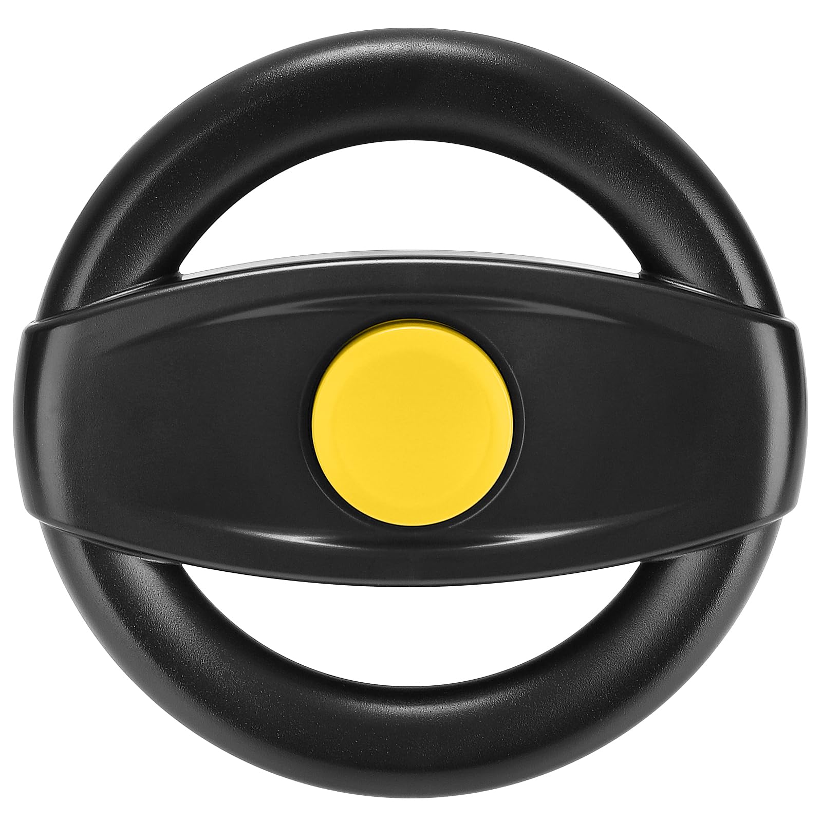 Accmor Stroller Steering Wheel Toy – BPA-Free Pretend Driving Toy with Air Horn, Velcro Attachment for Strollers and Shopping Carts