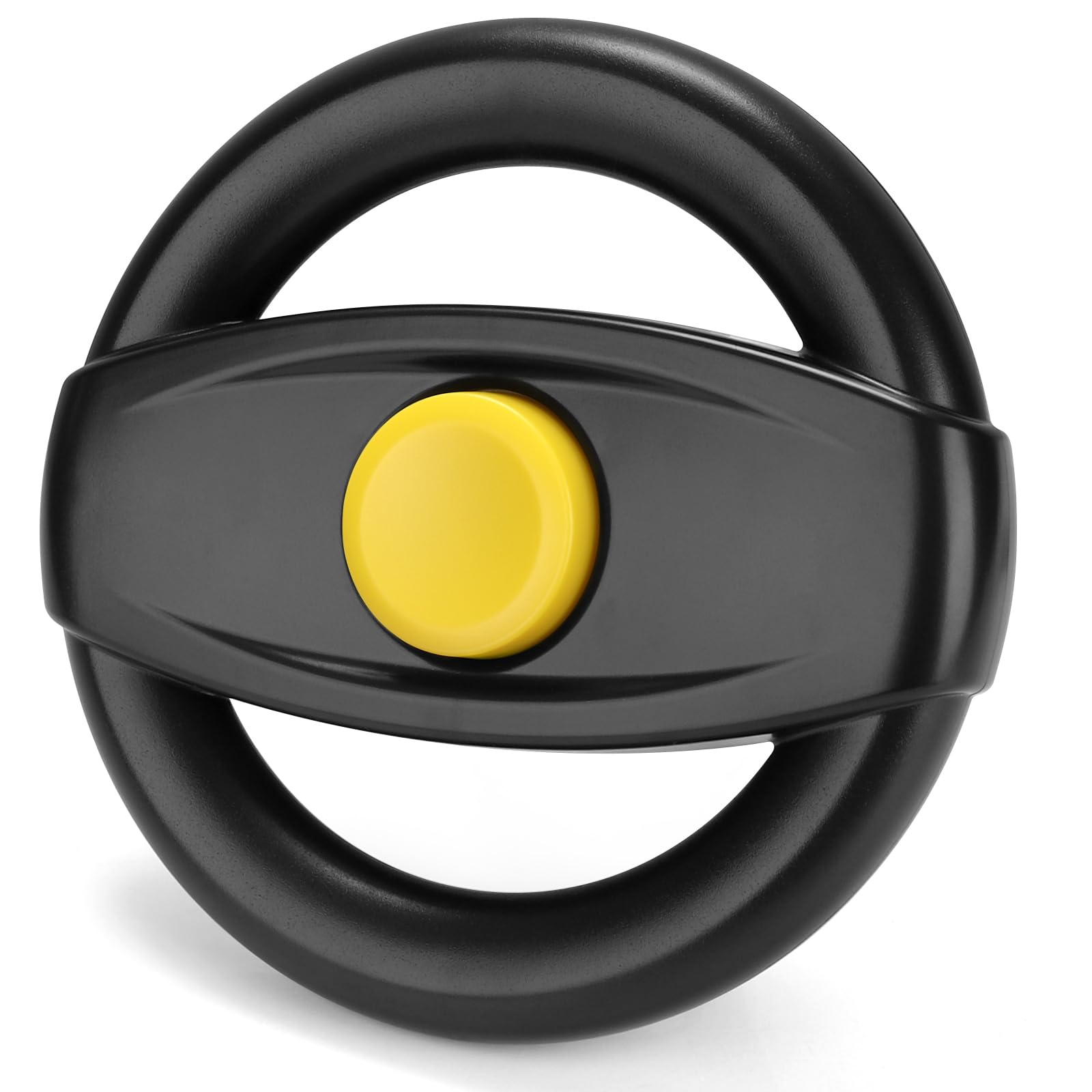 Accmor Stroller Steering Wheel Toy – BPA-Free Pretend Driving Toy with Air Horn, Velcro Attachment for Strollers and Shopping Carts