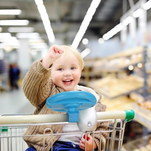 Accmor Stroller Steering Wheel Toy – Simulated Driving Fun for Strollers, Shopping Carts (BPA-Free, No Batteries)