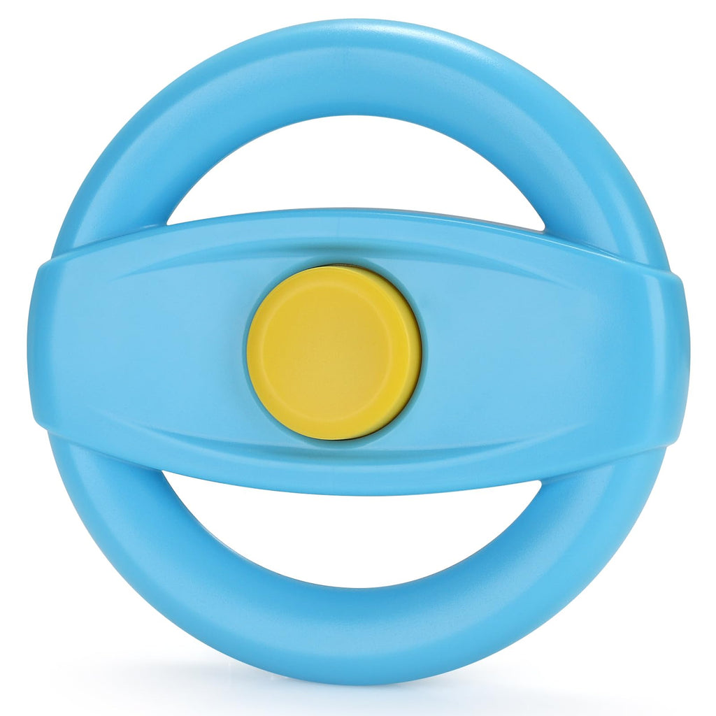 Accmor Stroller Steering Wheel Toy – Simulated Driving Fun for Strollers, Shopping Carts (BPA-Free, No Batteries)