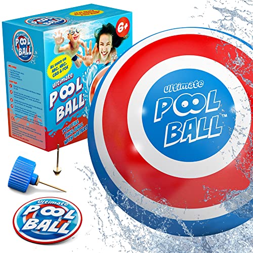 Activ Life Ultimate Pool Ball – 6-Inch Water-Fillable Underwater Ball for Pool Games, Beach Fun, and Family Play