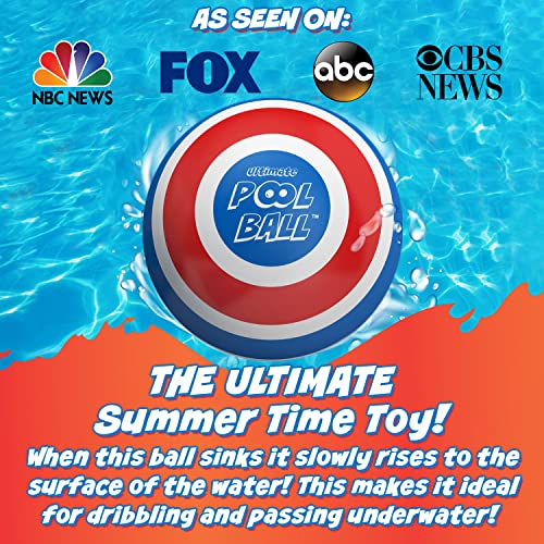 Activ Life Ultimate Pool Ball – 6-Inch Water-Fillable Underwater Ball for Pool Games, Beach Fun, and Family Play