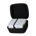 Adada Hard Travel Case for Skip-Bo, UNO, Phase 10 – Fits Up to 300 Cards (Black, EVA)