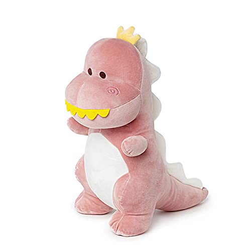 Adorlynetty 12-Inch Pink T-Rex Plush Toy - Soft Dinosaur Stuffed Animal for Kids