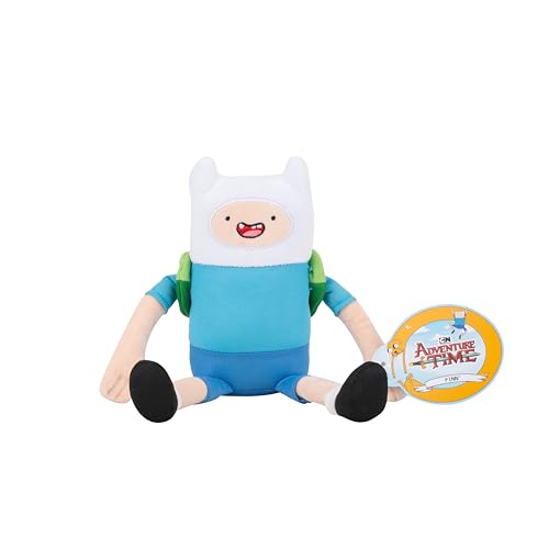 Adventure Time 8-Inch Finn Plush – Super Soft Official Jazwares Toy