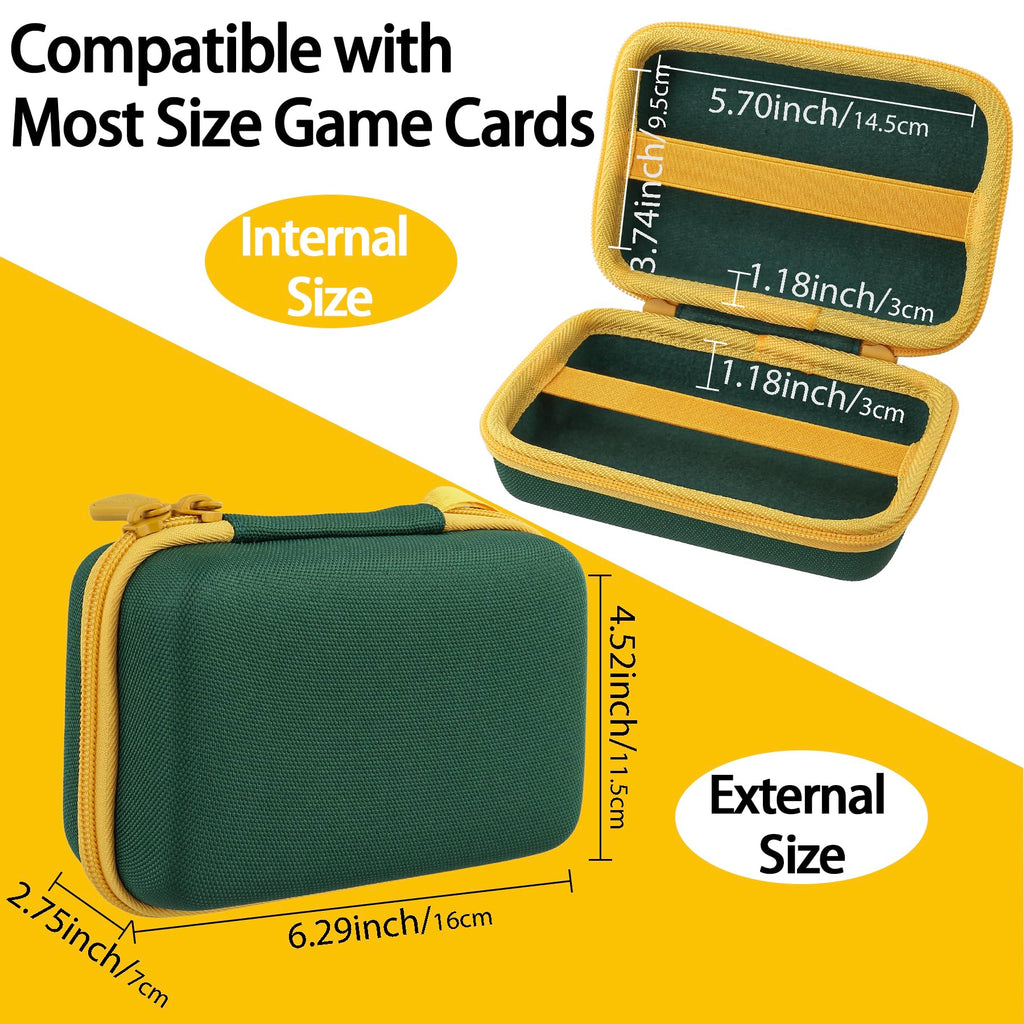 Aenllosi Hard Case for UNO Cards – Holds Up to 300 Cards, Deep Green (Case Only)