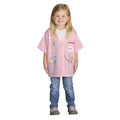 Aeromax My 1st Career Gear Doctor Top (Pink) – Dress-Up Role Play for Kids Ages 3-6