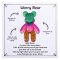 Aesnefe Pocket Bear Hug – Anxiety Relief Gift with Worry Card