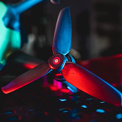 AFOIS 5328 Propellers for DJI FPV – 8-Pack (4CW+4CCW) – PC Material, Quick-Release, Black