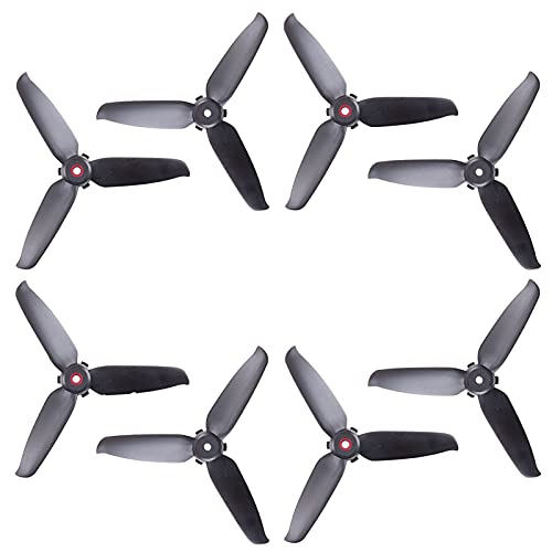 AFOIS 5328 Propellers for DJI FPV – 8-Pack (4CW+4CCW) – PC Material, Quick-Release, Black