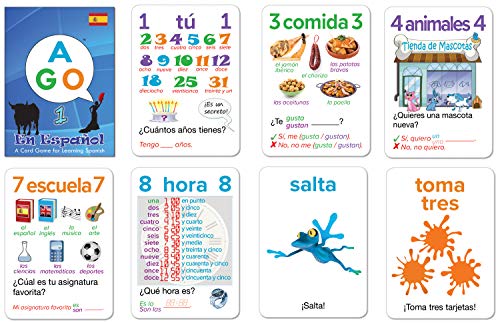 AGO En Español Card Game – Fun Spanish Conversation Practice for Beginners