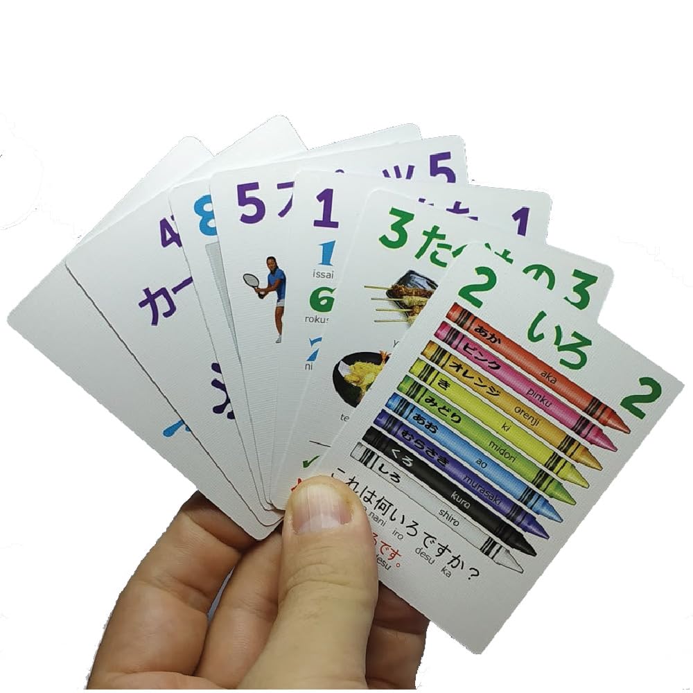AGO JGO Japanese Conversation Card Game: 54 Cards for Learning Basic Japanese