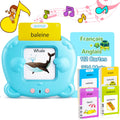 AHJ Talking Flash Cards for Toddlers – 224 Sight Words, 3 Audio Modes, Rechargeable, No Screen