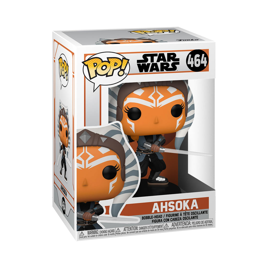 Ahsoka Tano Funko Pop! Vinyl Bobblehead - The Mandalorian Series, 4.75-Inch