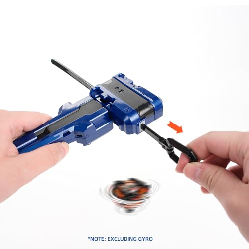 AIBREAY X Winder Launcher with X Grip – Blue Battling Gyro Accessory for X Series Tops