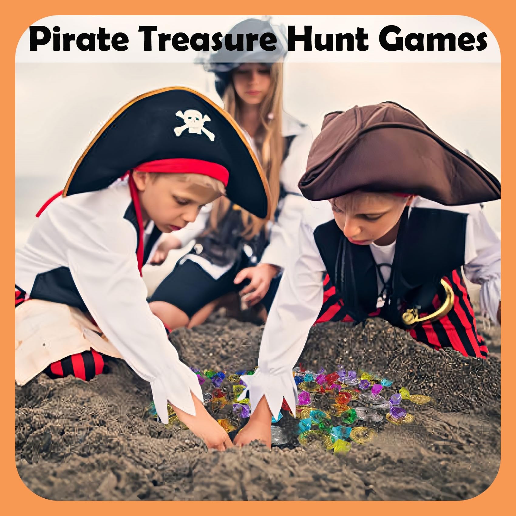 AiFanS Treasure Chest Coins and Gems – 320 Pieces (160 Coins + 160 Gems)