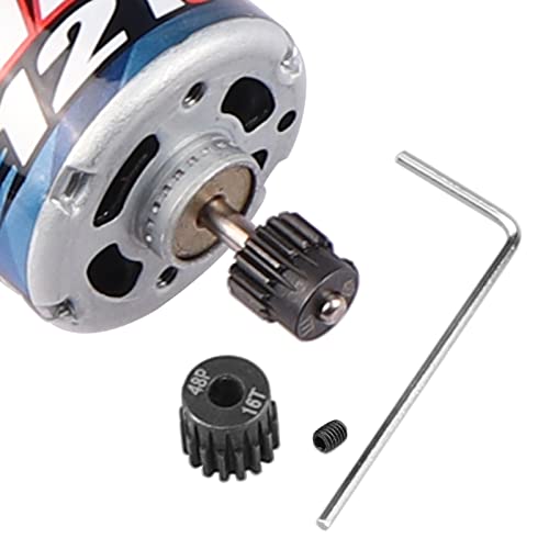 AIMROCK 5-Pack 48P RC Motor Pinion Gears (13T-17T) for 1/10 Scale Cars, Boats & Planes – Hardened Steel