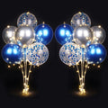 Ainiv 2-Pack Table Balloon Stand Kit with LED Lights - 16 Confetti Balloons for Party Centerpieces
