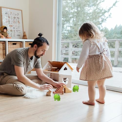 AiSiXin Frog Stress Ball – Soft TPR Squishy Toy for Anxiety Relief, Fun Squeeze Toy for Kids & Adults