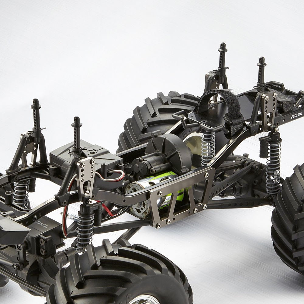 Alloy Chassis Lift Plate Set for Axial SCX10 1/10 RC Crawler – Black Droop Kit