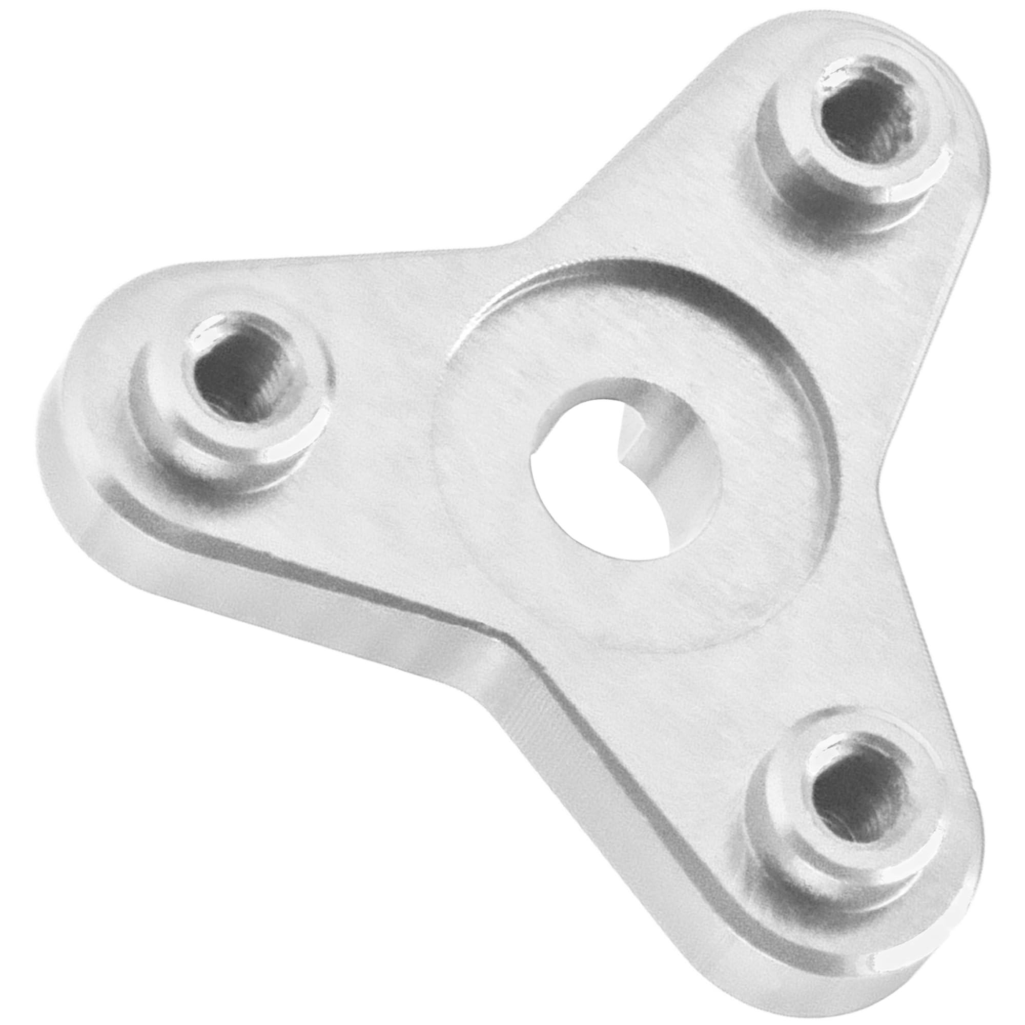 Aluminum Alloy Slipper Clutch Eliminator for Traxxas E-Maxx, E-Revo, Summit, T-Maxx 3.3, Revo 3.3 (Silver)