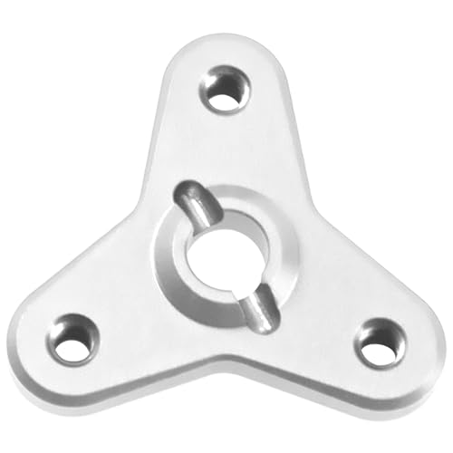 Aluminum Alloy Slipper Clutch Eliminator for Traxxas E-Maxx, E-Revo, Summit, T-Maxx 3.3, Revo 3.3 (Silver)