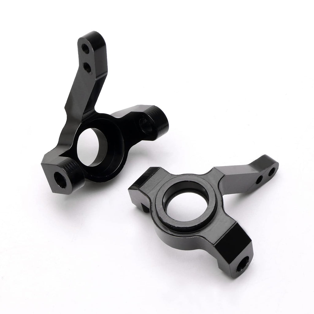 Aluminum Front Knuckle Arms for 1/10 AXIAL SCX10 Rock Crawler (2pcs) – Black Upgrade Parts
