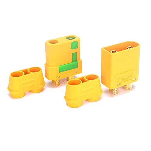 Amass XT90S Anti-Spark Connectors (5 Pairs) – Male/Female for RC Batteries & ESC